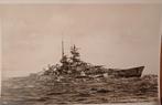 11 Kriegsmarine feldpostkaarten Bismarck Scharnhorst, Verzamelen, Militaria | Tweede Wereldoorlog, Ophalen of Verzenden