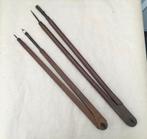 Twee grote vintage passers in hout, Antiek en Kunst, Ophalen of Verzenden