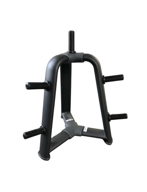 Gymfit plate tower | gewichten toren | schijven rek |, Sport en Fitness, Fitnessmaterialen, Zo goed als nieuw, Overige typen, Armen