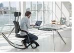 ergonomische zetel, Huis en Inrichting, Ophalen, Zwart, Hout, Zo goed als nieuw