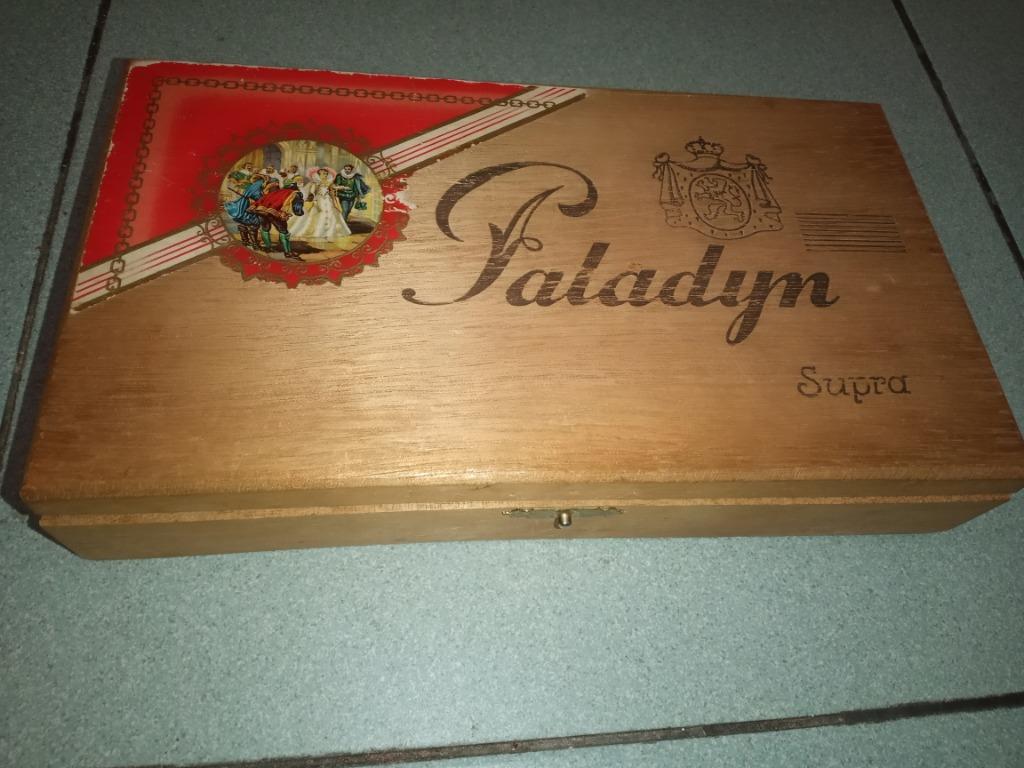 Ancienne boîte à cigares paladyn, Ophalen of Verzenden