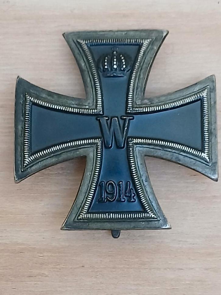 IJzeren Kruis uit de Eerste Wereldoorlog, Verzamelen, Militaria | Algemeen, Landmacht, Lintje, Medaille of Wings, Ophalen of Verzenden
