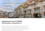 Instapklaar, zonnig appartement op mooie ligging te Bredene, Immo, Maisons à vendre, Appartement, Bredene aan zee, 2 pièces, Ostende