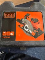 Black & Decker Circelzaag CS1550k, Doe-het-zelf en Bouw, Gereedschap | Zaagmachines, Ophalen, Gebruikt, Black & Decker