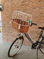 Fietsmand voor hondje, Dieren en Toebehoren, Hondenmanden, Ophalen, Zo goed als nieuw, Riet