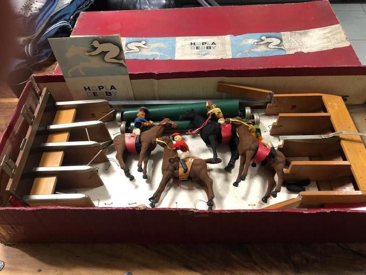Hopla Derby 50S 2m30, Antiek en Kunst, Antiek | Speelgoed, Ophalen of Verzenden