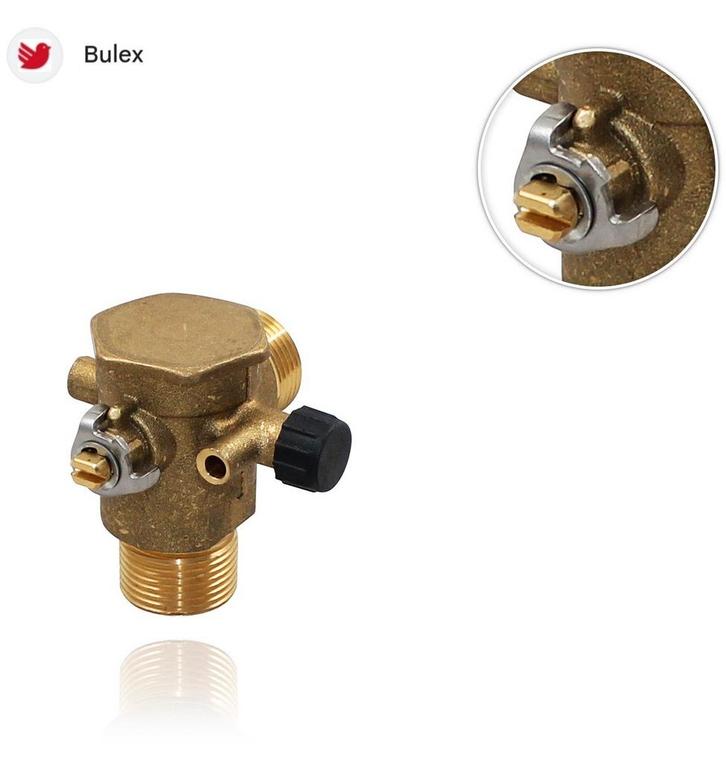 Kraan terug cv Bulex Isomax, Isotwin, Isofast, Verzamelen, Overige Verzamelen, Nieuw, Ophalen of Verzenden