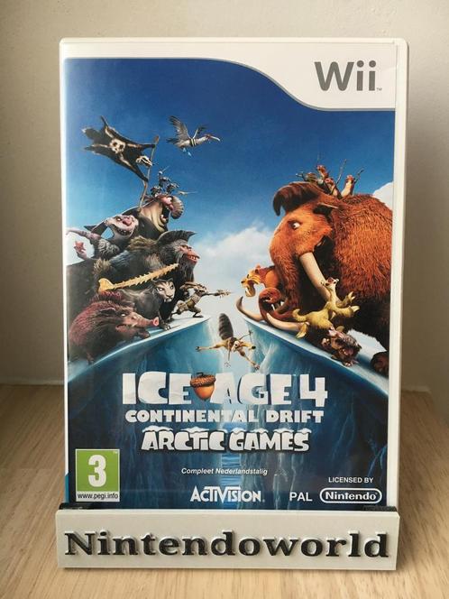 L'Âge de glace 4 - Continental Drift (Wii), Consoles de jeu & Jeux vidéo, Jeux | Nintendo Wii, Comme neuf, Enlèvement ou Envoi