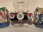 3 Keith Haring horloges ODM-Design, Overige merken, Staal, Polshorloge, Nieuw