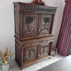 mooie antieke kast met 4 deuren en 2 lades, Antiek en Kunst, Ophalen