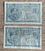 2x 1 Franc (1920-1922), Verzenden, Setje