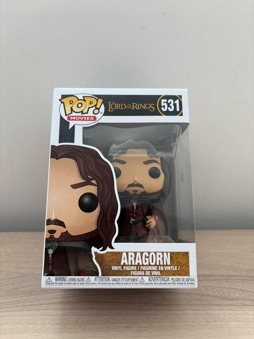 Aragorn #531 Funko Pop! Movies: The Lord Of The Rings, Verzamelen, Lord of the Rings, Ophalen of Verzenden