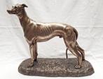 Bronzen Windhond - Art Deco - Suzanna Bizar., Antiek en Kunst, Ophalen of Verzenden