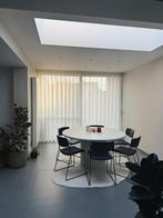 Zwarte eetkamerstoelen, Huis en Inrichting, Stoelen, Ophalen, Metaal