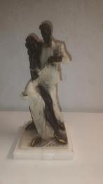Vintage Art Sculpture Statue Figure Lovers Couple style pott, Ophalen of Verzenden