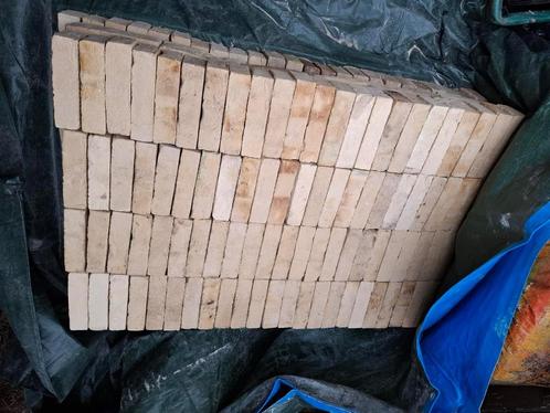 347 bakstenen Agora wit ivoor Wienerberger mix van verkleuri, Doe-het-zelf en Bouw, Metselstenen, Gebruikt, Bakstenen, Ophalen