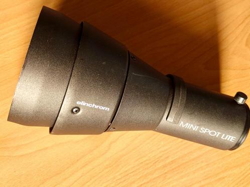 Elinchrom mini spot lite met lens en metal gobos, Audio, Tv en Foto, Fotografie | Fotostudio en Toebehoren, Zo goed als nieuw