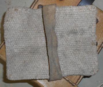 Handschoen voor de Duitse gereedschapstas M34 Ardennen 1944  beschikbaar voor biedingen