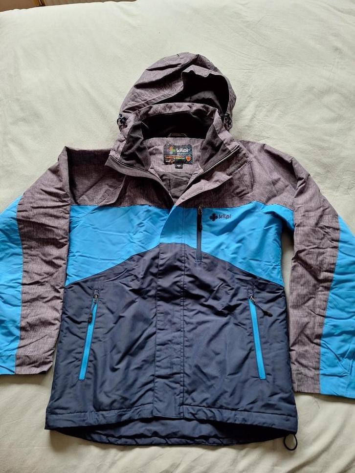 ski jas, maat S, blauw/grijs, merk Kilpi., Kleding | Heren, Wintersportkleding, Zo goed als nieuw, Jack, Maat 46 (S) of kleiner