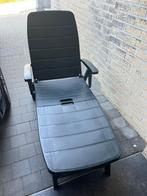 ligstoelen + kussen, Tuin en Terras, Ophalen, Gebruikt, Kunststof, Verstelbaar