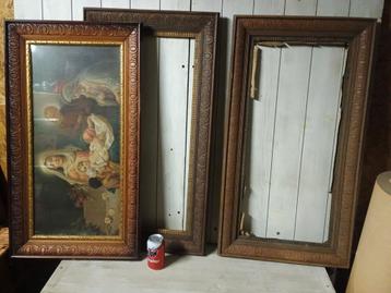 6 dezelfde kaders (motief,patroon) + 1 andere beschikbaar voor biedingen