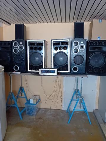 geluidsinstalatie / discobar voor beginners beschikbaar voor biedingen