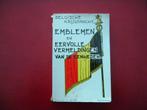 Emblemen en eervolle vermeldingen van de eenheden., Ophalen of Verzenden, Landmacht, Boek of Tijdschrift