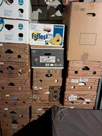 24 bananendozen rommelmarkt spullen ( inclusief 240 lp s ), Diversen, Rommelmarktspullen, Ophalen