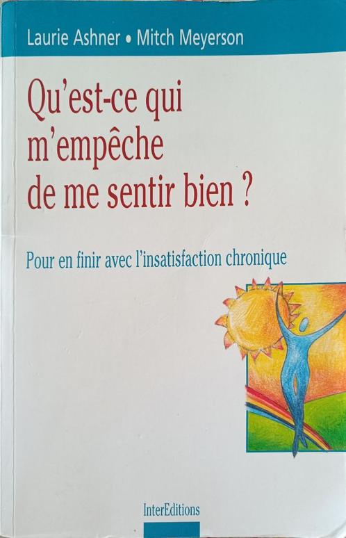 Qu'est ce qui m'empêche de me sentir bien ? Ashner, Boeken, Psychologie, Gelezen, Ontwikkelingspsychologie, Ophalen of Verzenden