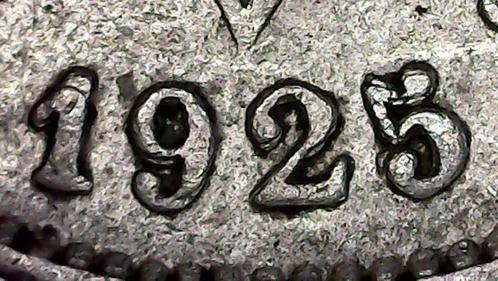 Variatie 10 cts 1925 NL België dubbele datum (25), Postzegels en Munten, Munten | België, Losse munt, Metaal, Verzenden