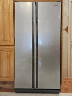 Bijna nieuwe Amerikaanse roestvrijstalen koelkast van Samsun, Ophalen, Zo goed als nieuw