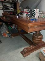 Eiken tafel + 6 stoelen, Antiek en Kunst, Ophalen
