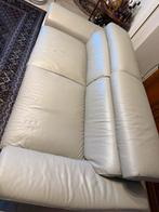 2-zits- en 3-zitsfauteuils in echt leer, Huis en Inrichting, Ophalen, Zo goed als nieuw, Leer