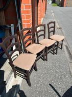 8 stoelen allerlei, Huis en Inrichting, Stoelen, Ophalen, Gebruikt, Hout, Alle tijden