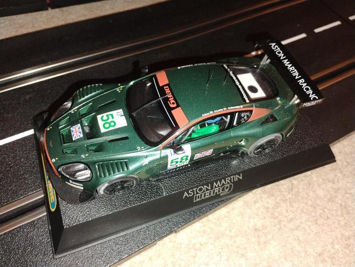 SCALEXTRIC C2758 #58 1/32 Aston Martin DBR9, Kinderen en Baby's, Speelgoed | Racebanen, Gebruikt, Overige merken, Ophalen of Verzenden
