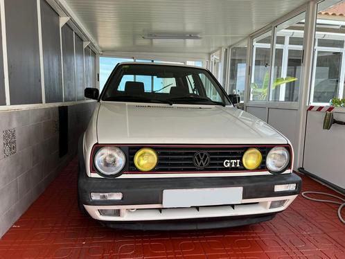 🙌 VW Golf GTI 8V 🙌, Auto's, Volkswagen, Particulier, Golf, Benzine, Stadsauto, 5 deurs, Handgeschakeld, Wit, Grijs, Ophalen