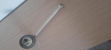 Nieuwe inox pollepel (stainless steel) beschikbaar voor biedingen