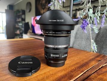 Canon Efs 10 - 22 mm 1: 3.5-4.5 USM beschikbaar voor biedingen