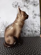 Chat siamois en porcelaine Zillermahler en bon état., Enlèvement ou Envoi, Comme neuf