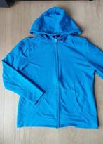 C&A : blauw turquoise vest met kap hoodie , mt L, Vêtements | Femmes, Pulls & Gilets, Comme neuf, C&A, Bleu, Taille 42/44 (L)