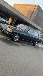 Mercedes-Benz w123 200d 1979 (2de eigenaar), Auto's, Mercedes-Benz, Achterwielaandrijving, 4 cilinders, Zwart, Leder