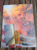 Reclame kalender Duvel 2008 + 4 postkaarten  25x33cm groot, Verzamelen, Biermerken, Ophalen of Verzenden, Zo goed als nieuw, Duvel