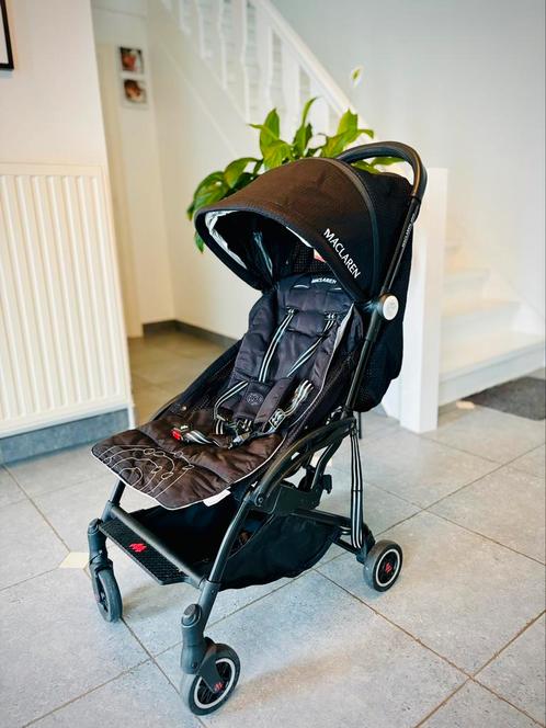 Maclaren buggy atom + beschermhoes + regenhoes, Kinderen en Baby's, Buggy's, Zo goed als nieuw, Maclaren, Regenhoes, Ophalen