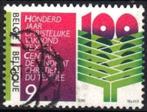 Belgie 1986 - Yvert/OBP 2238 - 100 jaar syndicalisme (ST), Timbres & Monnaies, Timbres | Europe | Belgique, Affranchi, Envoi, Oblitéré