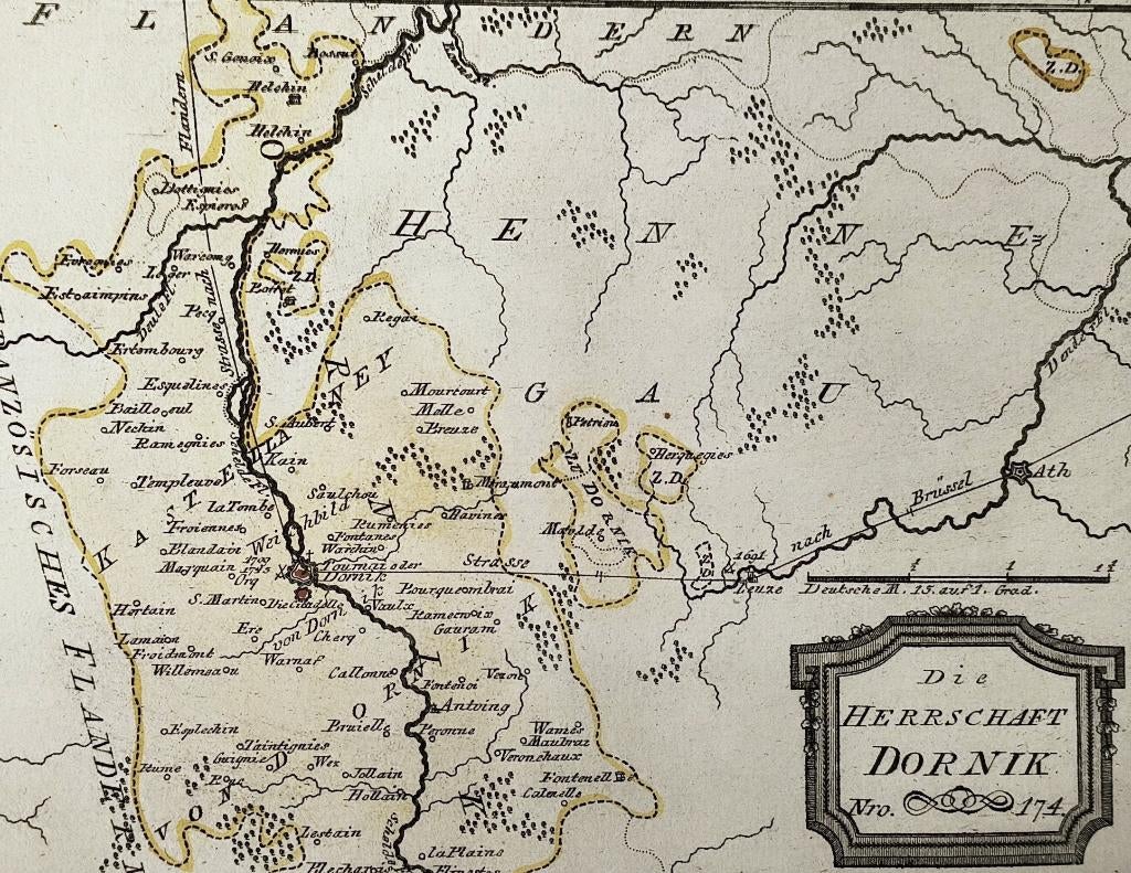 Die Herrschaft Dornik n 174 - von Reilly, Antiquités & Art, Art | Eaux-fortes & Gravures, Enlèvement ou Envoi