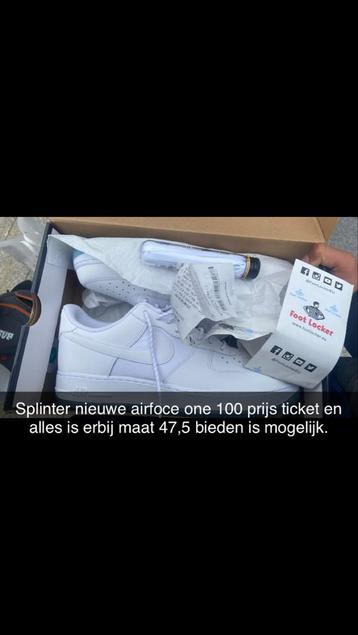 Airfoce one+ extra veters beschikbaar voor biedingen