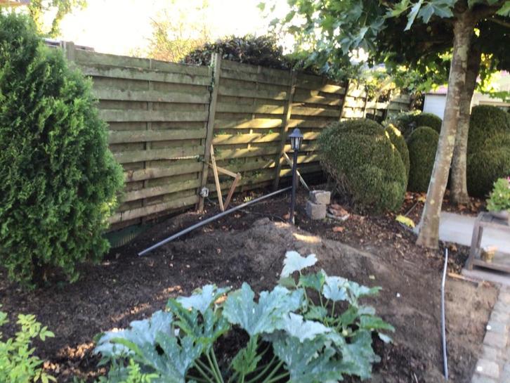 Afbraak Houten afsluiting, Tuin en Terras, Brandhout, Blokken, Overige houtsoorten, 6 m³ of meer, Ophalen