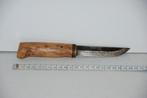 Vintage scandinavisch bushcraft mes met etui, Verzenden, Gebruikt