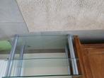 Glazen tv tafel, Ophalen of Verzenden, Zo goed als nieuw