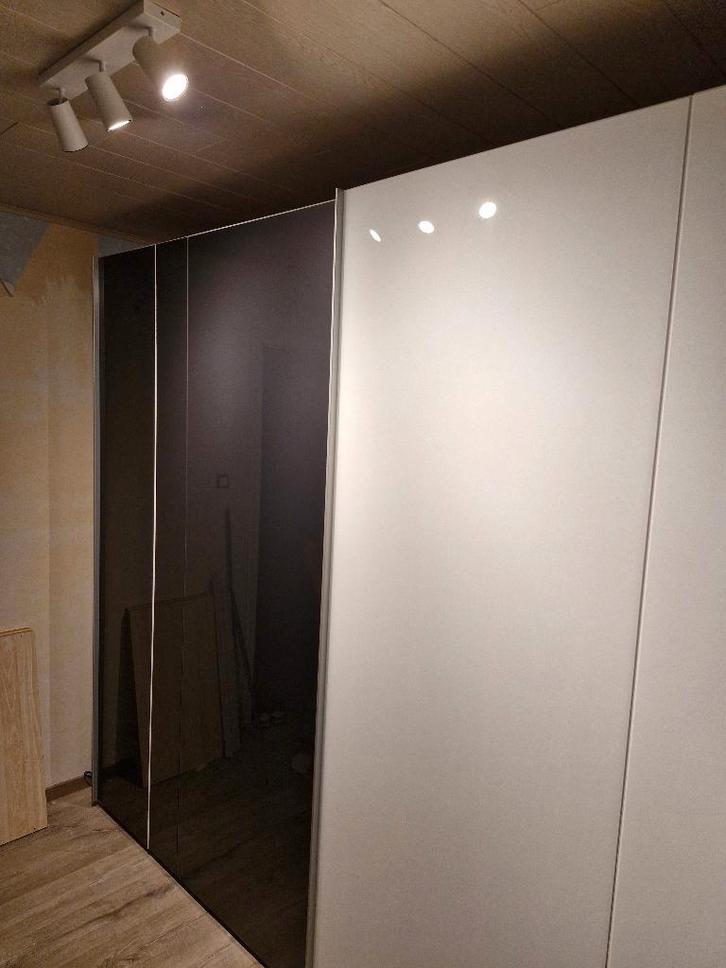 Kleerkast Nolte, Huis en Inrichting, Kasten | Kleerkasten, Gebruikt, 200 cm of meer, 200 cm of meer, 50 tot 75 cm, Met deur(en)